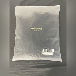 Essentials Hoodie | Black | Size small in men |